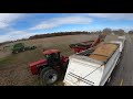 soybean harvest 2020 chase john deere 9760 sts case ih 9330 brent 882 monroe county mi