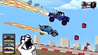 FLY, YOU FOOLS NEW EVENT - Hill Climb Racing 2 Rally Car vs Diesel GamePlay