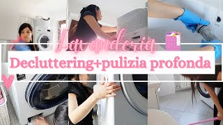 LAVANDERIA DECLUTTERING+PULIZIA PROFONDA // MANUNTENZIONE LAVATRICE E ASCIUGATRICE // DECLUTTERING