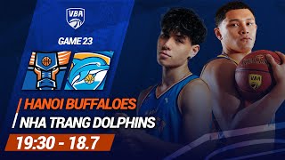 🔴 Livestream Hanoi Buffaloes - Nha Trang Dolphins | Giải bóng rổ chuyên nghiệp Việt Nam - VBA 2024