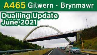 A465 Heads of the Valleys dualling - June 2021