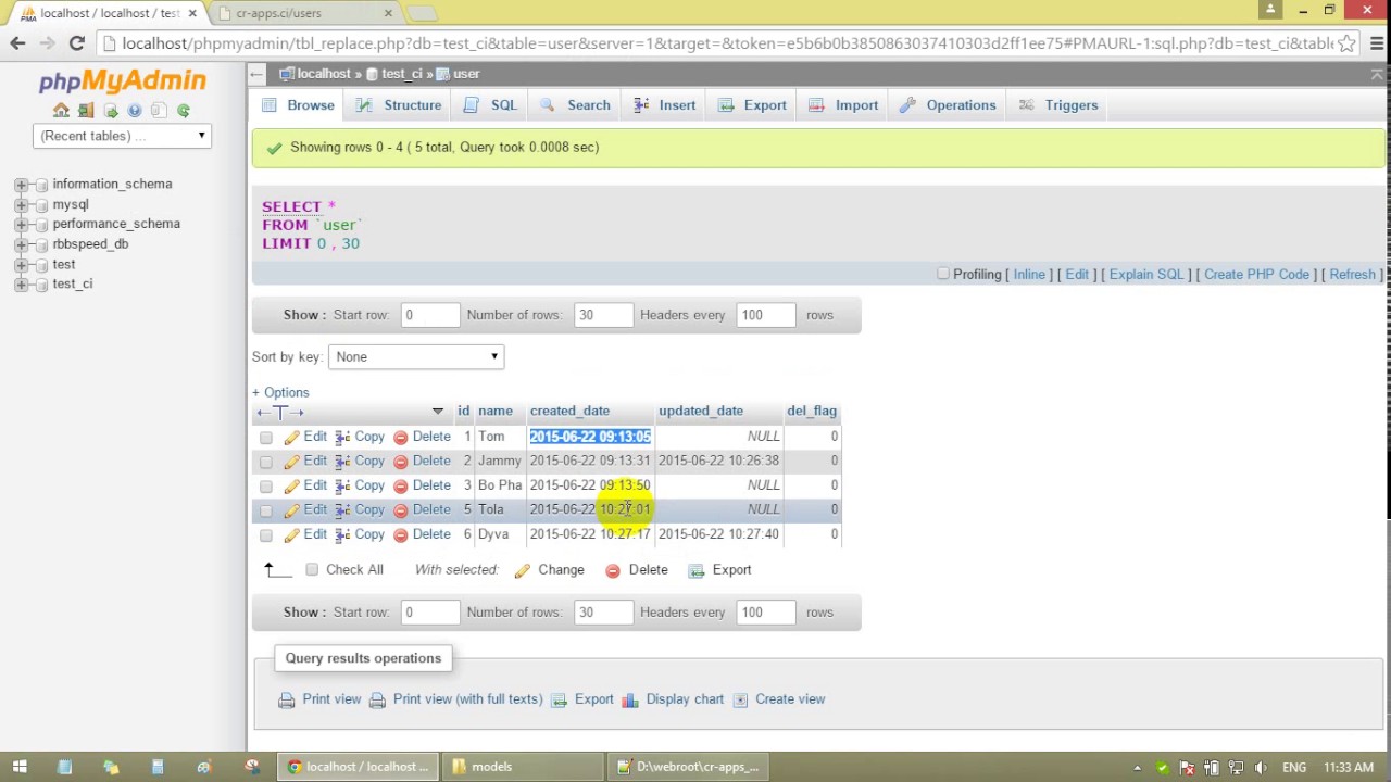 Codeigniter 3 Tutorial 4 Insert Update Delete Select With Mysql Table