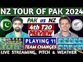 PAKISTAN vs NEW ZEALAND 4th T20 MATCH 2024 PREVIEW , PLAYING 11, PITCH, LIVE STREAMING | PAK VS NZ