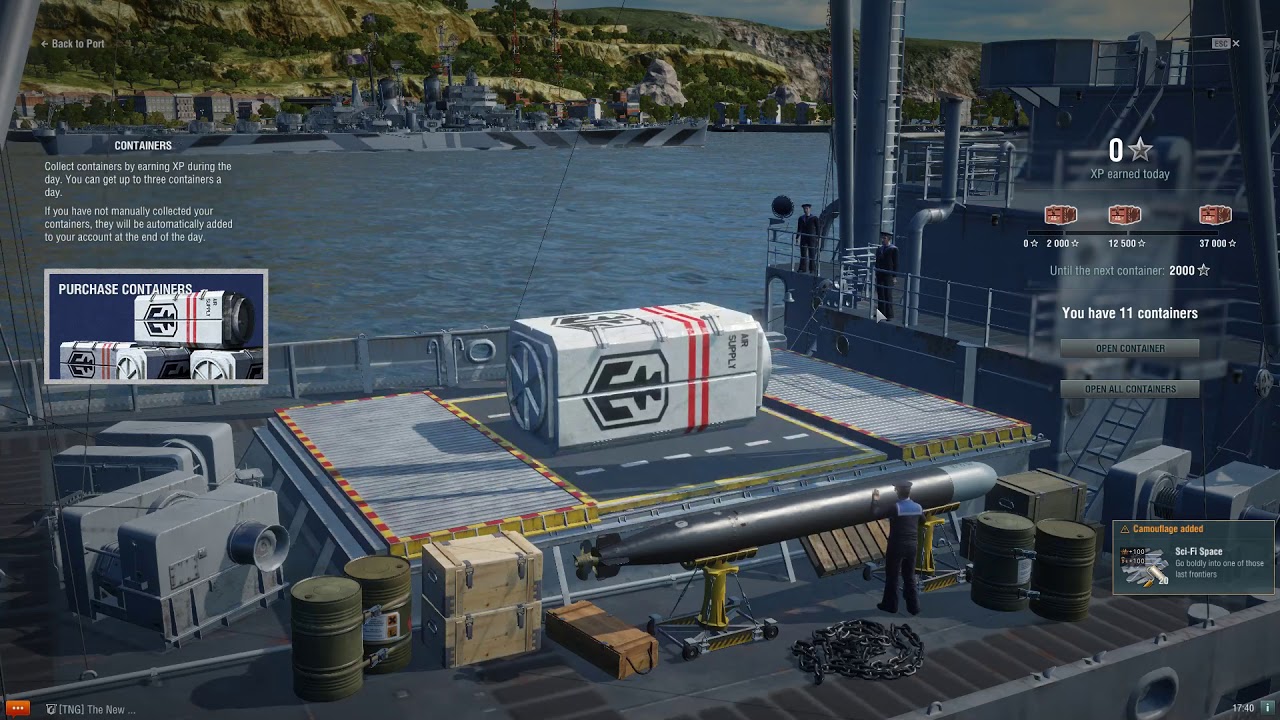 World Of Warships: Opening 20 Naval Aviation Containers - YouTube