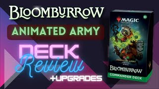 Animated Army | Bloomburrow Commander Precon - Deck Review