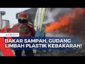 Detik-Detik Api Lahap Habis Gudang Limbah Plastik di Bekasi, Ini Penyebabnya!