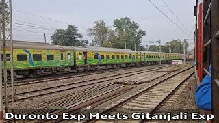 Clash of The Titans: Legendary Gitanjali Express Meets Yesvantpur Duronto Express || Indian Railways