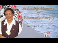 In Loving Memory of Rosemarie Cooper