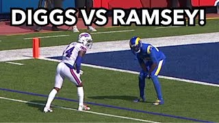 Stefon Diggs vs Jalen Ramsey (2020) WR vs CB