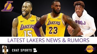 Lakers Rumors: LeBron James Parties, Bronny James, Kemba Walker Free Agency & NBA Draft Options