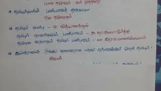 தமிழ் - ஒரு சொல் பல பொருள் 2 / தமிழன் தமிழர்/ tamil oru sol pala porul