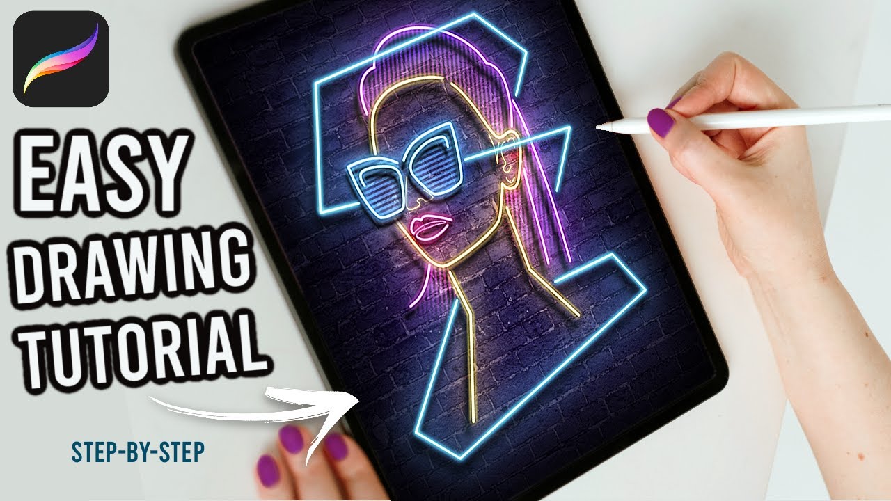 How To Do Neon Drawing At Ida Barrera Blog