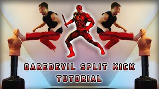 Daredevil Split Kick Tutorial #shorts #martialarts #marvel