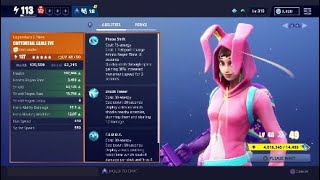 fortnite stw cottontail eagle eye bunny hero max level showcase abilities perks gameplay - fortnite stw bombsquad kyle