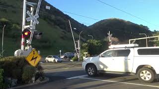 Paekakariki Level Crossing (Before and After)