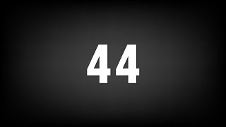 44 Second Countdown Timer | No Copyright