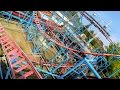 Steel Dragon front seat on-ride HD POV @60fps Waldameer