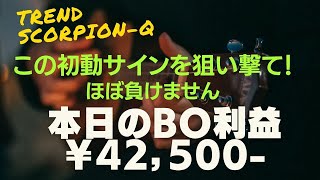 【バイナリーオプション】エントリーポイントの簡単見極め手法