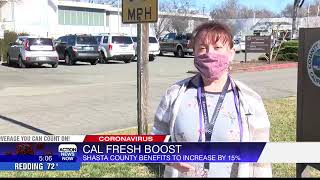 People in Cal Fresh program will see an increase in benefits