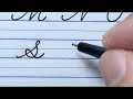 how to write english capital letters abcd cursive writing a to z cursive handwriting practice