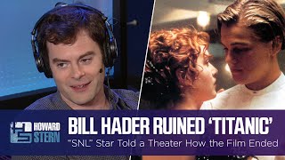 Bill Hader Got Fired for Spoiling the Ending of “Titanic” (2015)