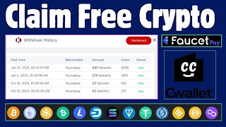 Free Bitcoin Earning Faucet | Instant Payout to Faucetpay | Claim Unlimited BTC per day #btc #earn