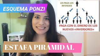 ESQUEMA PONZI ¿Cómo funciona?, ESTAFA PIRAMIDAL, CLAE           #CULTURATUBE