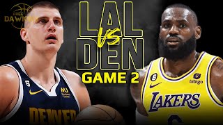 Los Angeles Lakers vs Denver Nuggets Game 2 Full Highlights | 2023 WCF | FreeDawkins