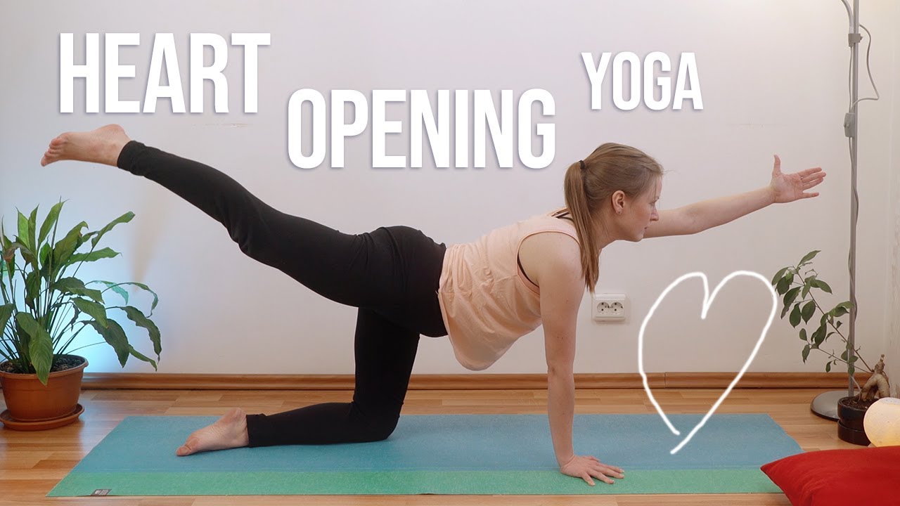 Heart Opening Yoga - 30 Minutes - I Speak Yoga - YouTube