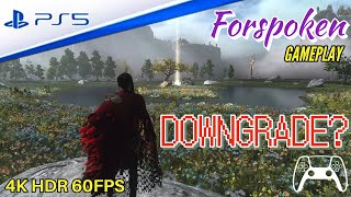 FORSPOKEN  - PS5 Demo Gameplay - DOWNGRADE EPICO? - 4k HDR 60FPS