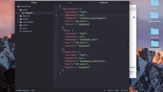 Creating Models with Sequelize