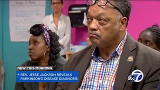 Rev. Jesse Jackson announces he has Parkinson's disease