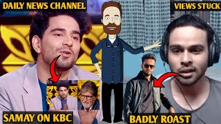 Samay Raina And Youtubers On KBC | Arpit Bala Roast Elvish Yadav | #KhabriSeth #viral #viralvideo