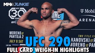 UFC 290 Official Weigh-In Highlights: Robbie Lawler Completes Career Without Missing Weight