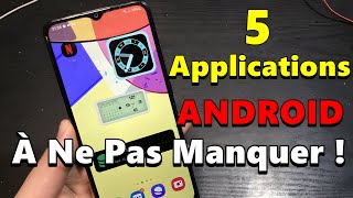 🔥 Top 5 des Meilleures Applications Android 2025 à Télécharger Absolument ! 🚀📱