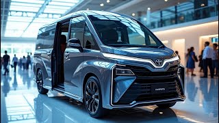 All-New 2025 Toyota Mini Bus – Top 10 Features You Need to Know!