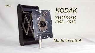 Kodak Vest Pocket. 1902