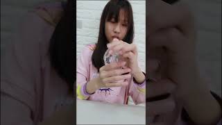 起泡膠史萊姆 開箱 #蕾蕾tv #unboxing  #slime