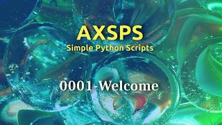 axsps 0001 welcome