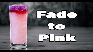 How To Make The Fade To Pink Cocktail | Layered Cocktails