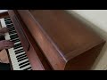 halla ja etelätuuli piano cover