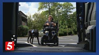 Vision for better accessible transportation becomes reality for Franklin woman