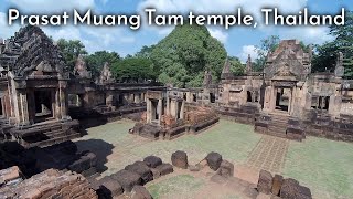 Prasat Muang Tam: Khmer Hindu Temple in Prakhon Chai District, Buriram Province, Thailand