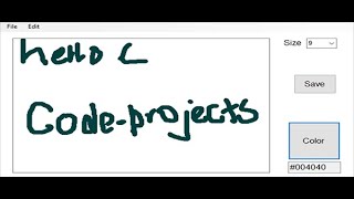 Drawing Application System In c# With Source Code