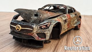 Destroyed MERCEDES Benz Amg GT | Incredible Restoration