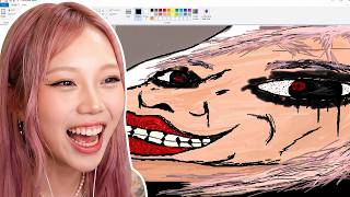 Reacting To The WEIRDEST Fan Arts..