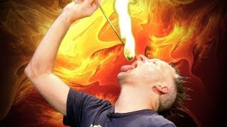 CRAZIEST Fire Eating: Advanced Vapor Tricks!