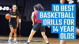 10 Best Basketball Drills for 14 Year Olds | Fun Youth Basketball Drills by MOJO
