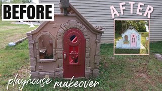 DIY Playhouse Makeover | BEFORE and AFTER | Fixer Upper