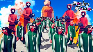 EL JUEGO DEL CALAMAR | TOTALLY ACCURATE BATTLE SIMULATOR